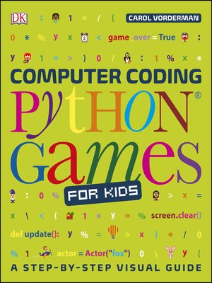 cover image of Computer Coding Python Games for Kids